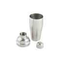 Tablecraft 10469 24 oz Stainless Bar Cocktail Shaker Set thumbnail 2