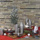 Tablecraft 10469 24 oz Stainless Bar Cocktail Shaker Set thumbnail 5