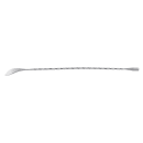 Tablecraft 10474 12" Bar Spoon - Brushed Stainless Steel thumbnail 3