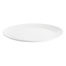 Tablecraft 10496 13 1/8" Round Pulito Platter - Melamine, White thumbnail 3