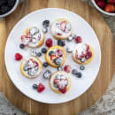 Tablecraft 10496 13 1/8" Round Pulito Platter - Melamine, White thumbnail 9