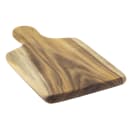 Tablecraft 10508 Bread Board w/ Handle - 13 5/8" x 7 3/4", Acacia Wood thumbnail 3