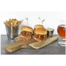 Tablecraft 10508 Bread Board w/ Handle - 13 5/8" x 7 3/4", Acacia Wood thumbnail 9