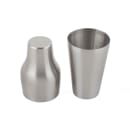 Tablecraft 10520 20 oz Stainless Bar Cocktail Shaker Set thumbnail 2