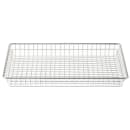 Tablecraft 10524 Rectangular Serving Basket - 12"L x 8"W x 1 1/2"H, Stainless Steel Wire thumbnail 2
