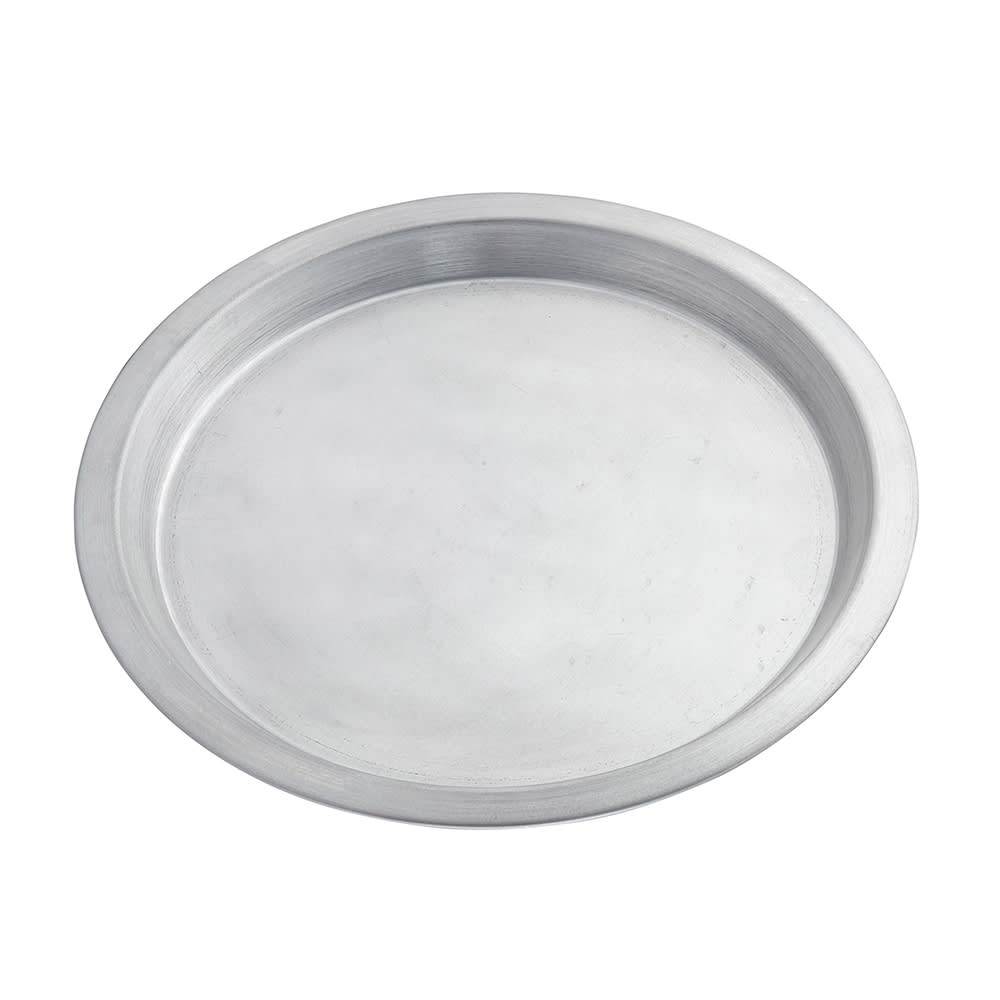 Tablecraft 10545 9 1/8" Round Pie Pan - Aluminum