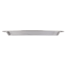 Tablecraft 10548 10 1/8" Round Pie Pan - Stainless Steel thumbnail 2