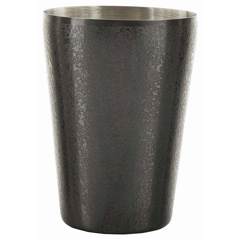 Tablecraft 10554 18 oz Cocktail Shaker - Stainless Steel, Black