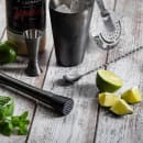 Tablecraft 10558 12" Bar Spoon - Stainless Steel, Black thumbnail 6