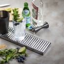 Tablecraft 10561 1 oz & 1 1/2 oz Japanese Jigger - Stainless Steel, Black thumbnail 5