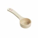 Tablecraft 10642 2 oz Solid Portion Spoon w/ Short Handle - Polycarbonate, Beige thumbnail 3