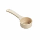 Tablecraft 10647 3 oz Perforated Portion Spoon w/ Short Handle - Polycarbonate, Beige thumbnail 3