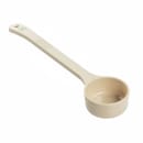 Tablecraft 10652 4 oz Solid Portion Spoon w/ Long Handle - Polycarbonate, Beige thumbnail 3