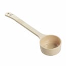 Tablecraft 10656 6 oz Solid Portion Spoon w/ Long Handle - Polycarbonate, Beige thumbnail 3