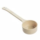 Tablecraft 10660 8 oz Solid Portion Spoon w/ Long Handle - Polycarbonate, Beige thumbnail 3
