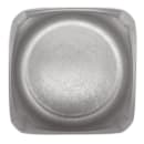 Tablecraft 10680 13 oz Square Fry Cup - 3 1/8"L x 3 1/8"W x 3 3/8"H, Stonewashed Stainless Steel thumbnail 3