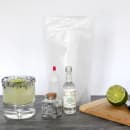 Tablecraft 10683 32 oz To Go Beverage Pouch - Polyethylene, Clear thumbnail 3