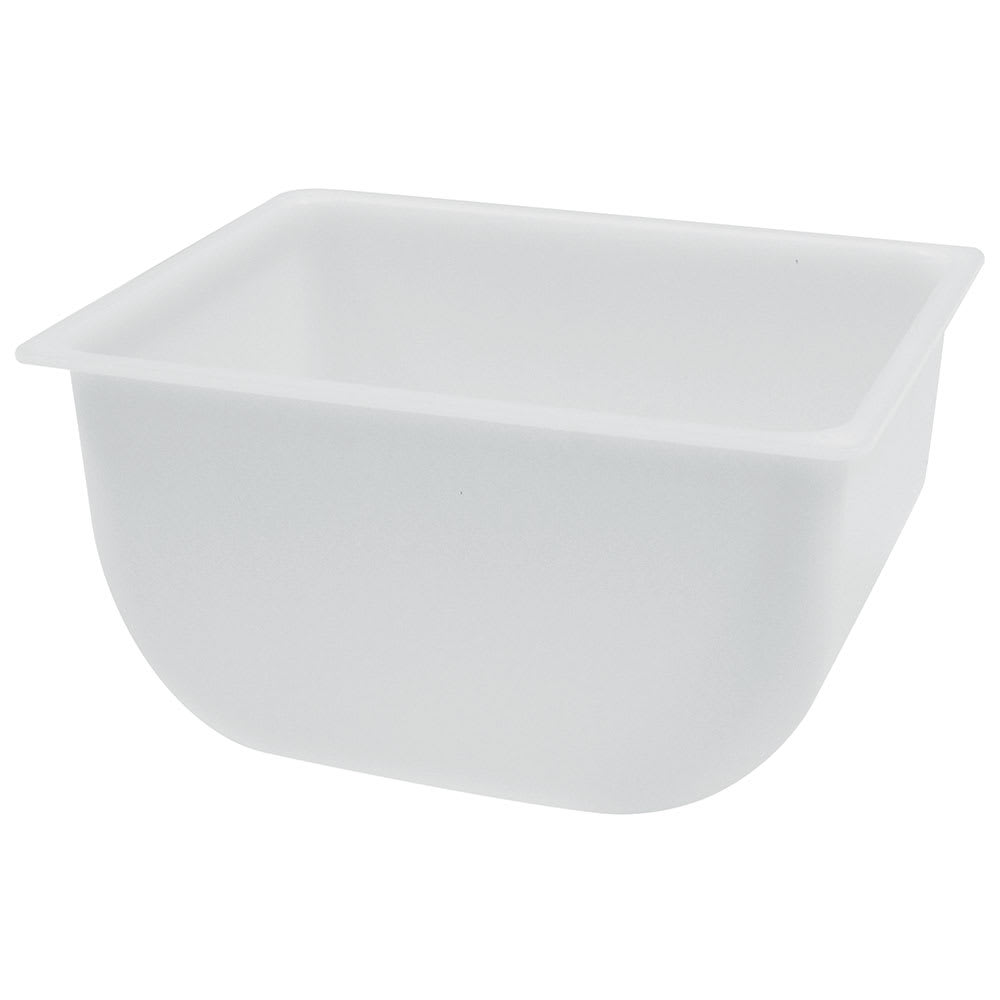 Tablecraft 107 1 Quart Condiment Holder Insert, Plastic,  Fits Model Number 104