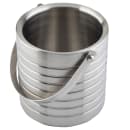 Tablecraft 10700 1 7/10 qt Ice Bucket - Stainless Steel, Brushed Finish thumbnail 2