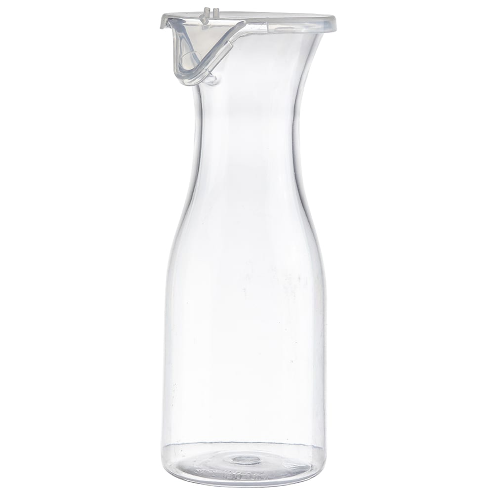 Tablecraft 10716 19 oz Carafe w/ Plastic Lid - Polycarbonate, Clear