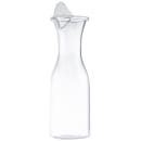 Tablecraft 10716 19 oz Carafe w/ Plastic Lid - Polycarbonate, Clear thumbnail 5