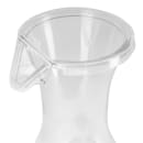 Tablecraft 10717 36 oz Carafe w/ Plastic Lid - Polycarbonate, Clear thumbnail 6