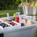 Tablecraft 10717 36 oz Carafe w/ Plastic Lid - Polycarbonate, Clear thumbnail 7