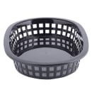 Tablecraft 1073BK Platter Basket - 9 1/4" x 6 " x 1 1/2", Polypropylene, Oval, Black thumbnail 3