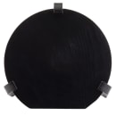 Tablecraft 10756 10" Round Stand for Beverage Dispenser - 5 3/4"H, Pinewood, Black thumbnail 3