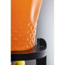 Tablecraft 10756 10" Round Stand for Beverage Dispenser - 5 3/4"H, Pinewood, Black thumbnail 5