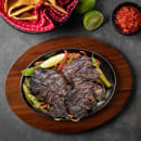 Tablecraft 10764 Oval Underliner for 10746 Skillet - 12 1/2" x 9 1/2", Acacia Wood thumbnail 6