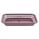 Tablecraft 1077BR Platter Basket - 10 3/4 x 7 3/4 x 1 1/2", Polypropylene, Brown thumbnail 2