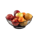 Tablecraft 10822 Parisian Collection Basket - 9" x 5", Wire, Black thumbnail 5