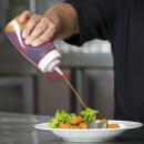 Tablecraft 10853C 8 oz WideMouth Squeeze Dispenser w/ Standard Tip, Natural thumbnail 3