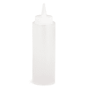 Tablecraft 108C Squeeze Dispenser, 8 oz, Clear, Dozen thumbnail 2