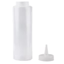 Tablecraft 108C Squeeze Dispenser, 8 oz, Clear, Dozen thumbnail 3