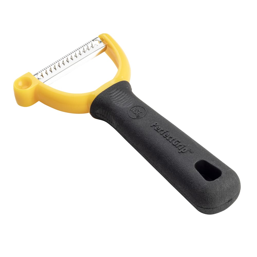 Tablecraft 10977 Julienne Peeler w/ Ergonomic Soft Grip Handle