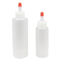 Tablecraft 1104 4 oz Chef Squeeze Dispenser, Natural thumbnail 6
