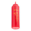 Tablecraft 1112K 12 oz Nostalgia Squeeze Dispenser, Ketchup, Soft Polyethylene thumbnail 3