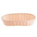 Tablecraft 1113W Handwoven Basket, 13 x 5 x 3", Polypropylene, Oblong thumbnail 4