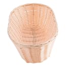 Tablecraft 1113W Handwoven Basket, 13 x 5 x 3", Polypropylene, Oblong thumbnail 5