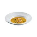 Tablecraft 11147 28 oz Round Melamine Pasta Bowl, White thumbnail 3