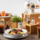 Tablecraft 11147 28 oz Round Melamine Pasta Bowl, White thumbnail 8