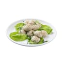 Tablecraft 11148 10 1/2" Round Melamine Dinner Plate, White thumbnail 4