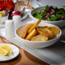 Tablecraft 11149 24 oz Round Melamine Dinner Bowl, White thumbnail 8