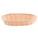 Tablecraft 1117W Handwoven Basket, 9 x 3 1/2 x 2", Polypropylene, Oblong thumbnail 3