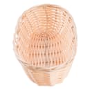 Tablecraft 1117W Handwoven Basket, 9 x 3 1/2 x 2", Polypropylene, Oblong thumbnail 4