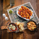 Tablecraft 11182 Rectangular Serving Paddle - 12" x 7", Melamine, Olive Wood thumbnail 8