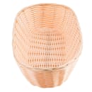 Tablecraft 1118W Handwoven Basket, 15 x 6 x 3", Polypropylene, Natural, Oblong thumbnail 4