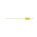 Tablecraft 11201 4 1/2" Bamboo Pineapple Pick, Yellow thumbnail 2